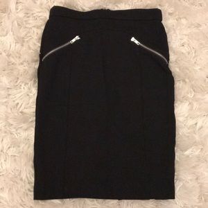NWOT Walter Baker black pencil skirt